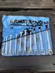 Armstrong Industrial Tools 10PC Sae Wrench Set&rollup 25-667 Usa Nos. Fixed Price $269.00.