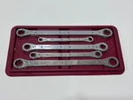 Matco Tools Usa SWRXL5PT Sae 5PC Extra Long Ratcheting Double Box Wrench Set. Fixed Price $189.99.