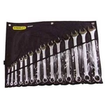 Stanley 14 Piece Satin Finish Combination Wrench Set 12 Point 85-990. Fixed Price $144.82.
