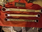 Snap On Double Box End WRENCHES(3) Extra Large 1-1/16"TO 1-1/2". Fixed Price $159.99.
