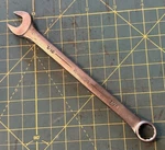 Vintage Williams Combination Wrench, 12PT, Size 7/16 BXOE-14, Usa. Fixed Price $9.95.
