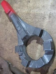Snap On 3848743 4" Castellated Castle Wrench Striking Slugging Hammer. Fixed Price $125.00.