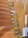 Proto 500 Professional Sae Combination Wrench Set 5/16" 1/4" Missing. Fixed Price $250.00.