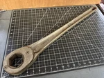 Xl Lowell Wrench Co. No. 41 Ratchet Hex Worcester, Massachusetts Usa. Fixed Price $89.99.