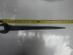 Williams Large Superrench 1-7/16" Offset Open End Spud Wrench Painted 1909 Usa. Fixed Price $74.99.