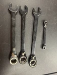 4 Piece Proto SCV20 SCV22 Combination Wrench: Alloy Steel, Black Chrome, 5/8. Fixed Price $65.00.