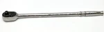 Snap-on Drive Extra-long 9" Fixed Head Chrome Ratchet Usa TLL72. Fixed Price $95.00.