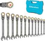 Duratech Anti-slip Flex-head Ratcheting Wrench Set, Combination 12-P. Fixed Price $116.23.