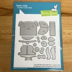 Lawn Fawn Cuts Tiny Gift Box Dog Add-on Metal Craft Dies Set LF2887 Usa. Fixed Price $12.99.