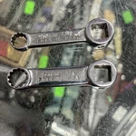 Vintage Snap-on 5/16 & Sae 3/8" Drive 12-POINT Standard Torque Adaptor Set. Fixed Price $75.96.