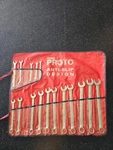 Proto Tools Usa, Satin Metric Combo Wrench Set Pt, J1200R-MASD, Read Desc. Fixed Price $275.00.