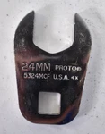Proto Professional 5324MCF Open End Crowfoot Wrench Tool Chrome Finish Used. Fixed Price $15.59.