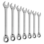 Blackhawk 7 Piece Metric Non-rev. Ratcheting Combo Wrench Set Pt BW-1251. Fixed Price $64.76.