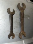 Vintage Lot Of (unbranded) Double Open-end Wrenches Drop Forged Usa (21A). Fixed Price $15.99.