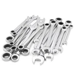 Craftsman Piece Pc. Ratcheting Combination Wrench Set, Inch/metric 41220 New. Fixed Price $106.00.
