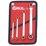 Genius Tools Piece E-star Wrench Set TX-E04. Fixed Price $41.26.