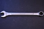 Truecraft Combination Wrench 1" Open End 12 Point Box # 1032. Fixed Price $24.00.