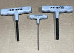 Vtg Lot Of 3 Craftsman Handle Wrench 8,2.5 & 10MM Hex. Fixed Price $19.99.
