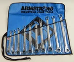 Armstrong Tools Usa 10PC Ratcheting Double Box End Wrench Set Metric Pouch Nos. Fixed Price $274.95.