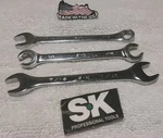 3PC S-k Tool 3/8" Line Wrench/ 6PT COMBINATION/7/16" 1/2" Open.... Fixed Price $28.56.