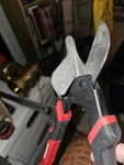 Nice Craftsman Miter Snips CMHT73757 W/ Built-in Angle Guide. Fixed Price $10.05.