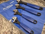 Blue Point By Snapon Tools 4 Pc Soft Grip Adjustable Wrench Set (6-12"). Fixed Price $224.99.