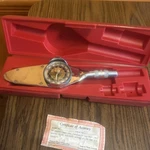 Torqometer 25-FUA S/n 1215 Snap On Dial Wrench With Case. Fixed Price $175.00.