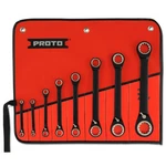 Stanley Proto JSBV-8S Piece Double Box Racheting Spline Wrench Set. Fixed Price $273.43.