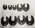 Tac Tubing Appliance Co. 9 Piece 1/4" & 3/8" Drive Ratcheting Crow Foot Set. Fixed Price $99.99.