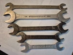 Vintage Plumb Plomb Plvmb 3026, 3030, 3037, 3040, 3425 Double Open End Wrenches. Fixed Price $35.00.