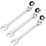 3 Pack 10MM Flex Head Ratcheting Wrench Combination Chrom. Fixed Price $22.95.