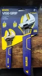 Pc Irwin Vise-grip 2078700 Adjustable Wrench Set 6" And 10" Piece. Fixed Price $45.00.