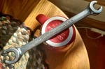 Armstrong -U.S.A.28-135 1/2 9/16" Full Polish Six Point Flare Nut Wrench Usa. Fixed Price $7.25.