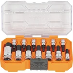 Klein Tools 13 Piece Metric Hex Bit Socket Set With Knurled Grip And Case. Fixed Price $40.99.