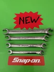 Snap-on Tools Flare Nut Wrench Set Standard Line Open End Sae Usa. Fixed Price $160.00.