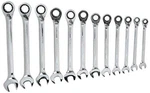 Apex GWR9620N Gearwrench 12 Pc. Point Reversible Ratcheting Combination Metri. Fixed Price $206.62.