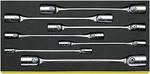 Stahlwille Set Double Ended Flexi-joint Spanners 96830195 With 7 Psc. Tcs 2. Fixed Price $391.75.