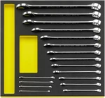 Stahlwille Tcs Tray Set For Open Box Ring Spanners 96830351 With 17 Psc.. Fixed Price $317.68.