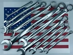 =husky= Usa Polished Chrome Combination Wrenches, 12 Point, You Pick Size. Fixed Price $27.98.