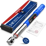 Digital Torque Wrench 3/8" Drive With Vibration & Led Alert For Vehicles. Fixed Price $110.99.