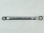 Snap-on XS089 1/4" 9/32" 12 Point Sae Chrome Offset Box End Wrench Usa. Fixed Price $15.00.