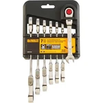 Dewalt Metric Ratcheting Flex Head Combination Wrench Set 7 Piece. Fixed Price $72.10.