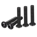 Dtgn M4-0.7X25MM Button Head Socket Cap Screws 50PCS Black Carbon Steel Hex. Fixed Price $10.67.