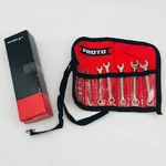 Proto J1200EFS Combination Short Wrench Set 6PT 8PCS Sae W/ Tool Roll 1/8 3/8. Fixed Price $79.89.