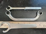 Vtg Proto Usa Wrenches: #3716 1/2 Linepebble FINISH+#1730 OBSTRUCTION+#3818. Fixed Price $34.88.