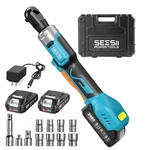 3/8" Cordless Electric Ratchet Wrench, 60 Ft-lbs (80NM) 2 In, Blue. Fixed Price $128.10.