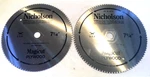 2 Nicholson 7-1/4" Magicut Plywood Saw Blades 80755. Fixed Price $30.00.