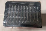New Snapon OXIM710B Piece 12 Point Metric Midget Combination Wrench Set. Fixed Price $240.00.