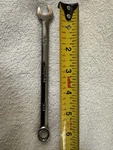 New Snap-on Tools 3/8" Sae Standard Length Chrome 12PT Combo Wrench OEX12B. Fixed Price $35.00.