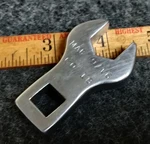 Mac Tools 9/16 Crowfoot Wrench 3/8 Drive CO18 Sae Usa Made Vgc. Fixed Price $15.99.